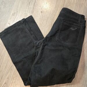 Kuhl Dulce Womens Pants Size 10 Reg. Black Dark Grey Outdoor Hiking Cotton Blend